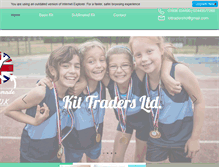 Tablet Screenshot of kittraders.com